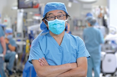 Satoshi Furukawa, MD, chief of Cardiovascular Surgery at Pennsylvania Hospital 